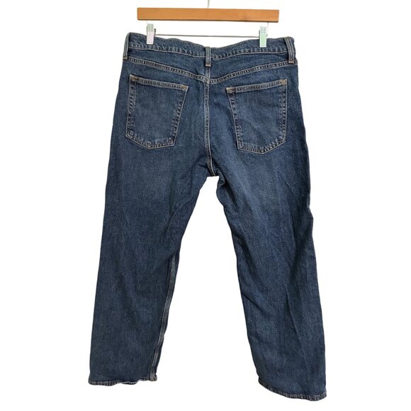 Goodfellow & Co Mens Relaxed Fit Medium Wash Jeans 36x30 Pre-Loved Denim Pants - Picture 2 of 8